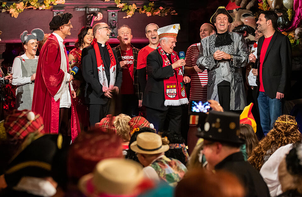 N&auml;rrische Weinprobe