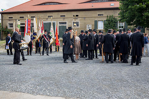 Heimf&uuml;hrung der Braut des F&uuml;rsten Castell-R&uuml;denhausen