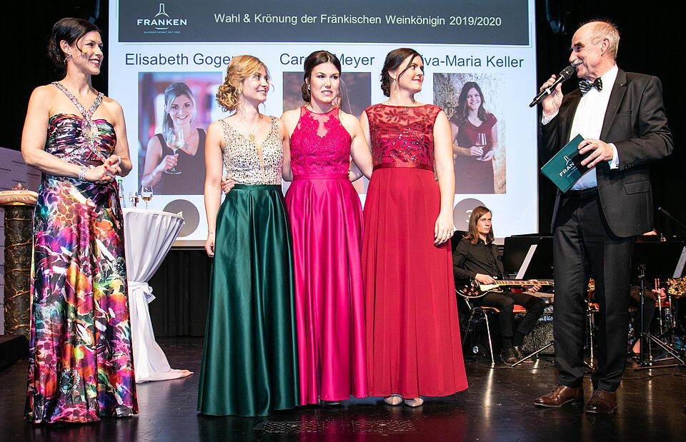 Wahl der fränkischen Weinkönigin