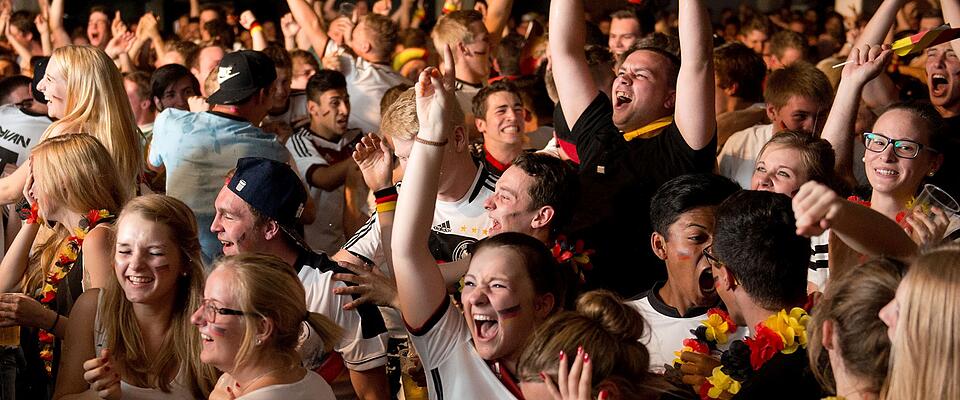Public Viewing zum WM-Auftakt der Deutschen Nationalmannschaft gegen Portugal
