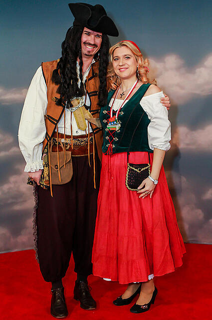 Fastnacht in Franken - Promis und Besucher