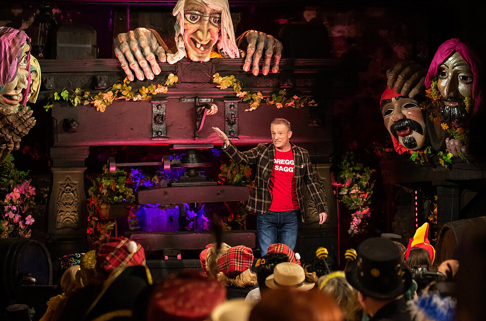 N&auml;rrische Weinprobe