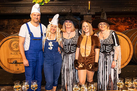 N&auml;rrische Weinprobe