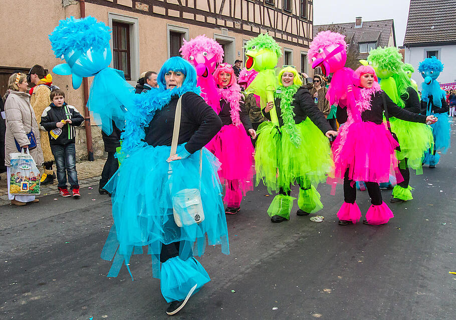 Faschingszug Kleinrinderfeld