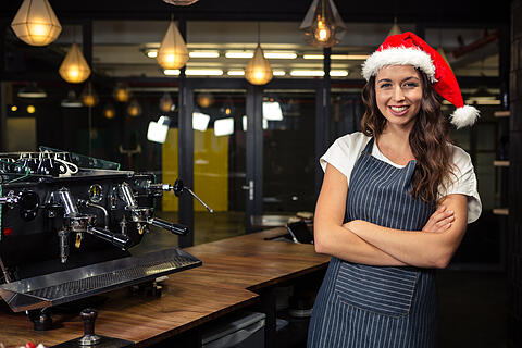 Arbeiten / Bar / Weihnachten