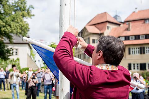 Heimf&uuml;hrung der Braut des F&uuml;rsten Castell-R&uuml;denhausen