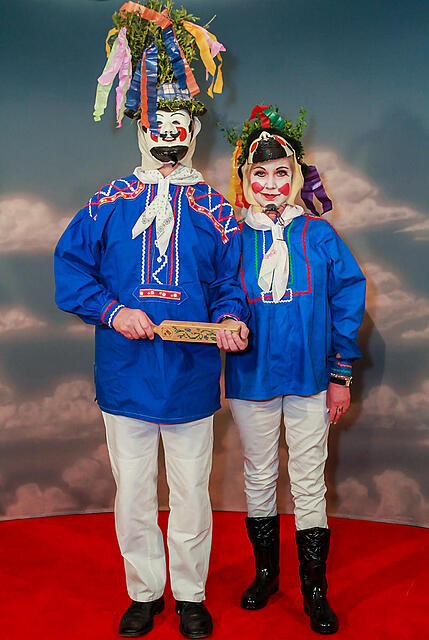 Fastnacht in Franken - Promis und Besucher
