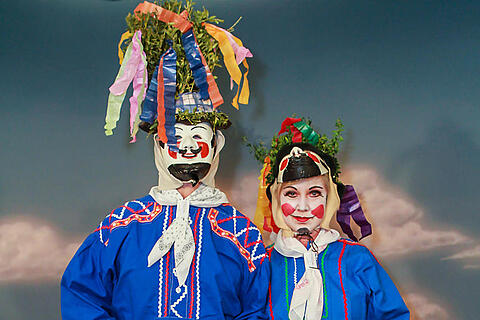 Fastnacht in Franken - Promis und Besucher