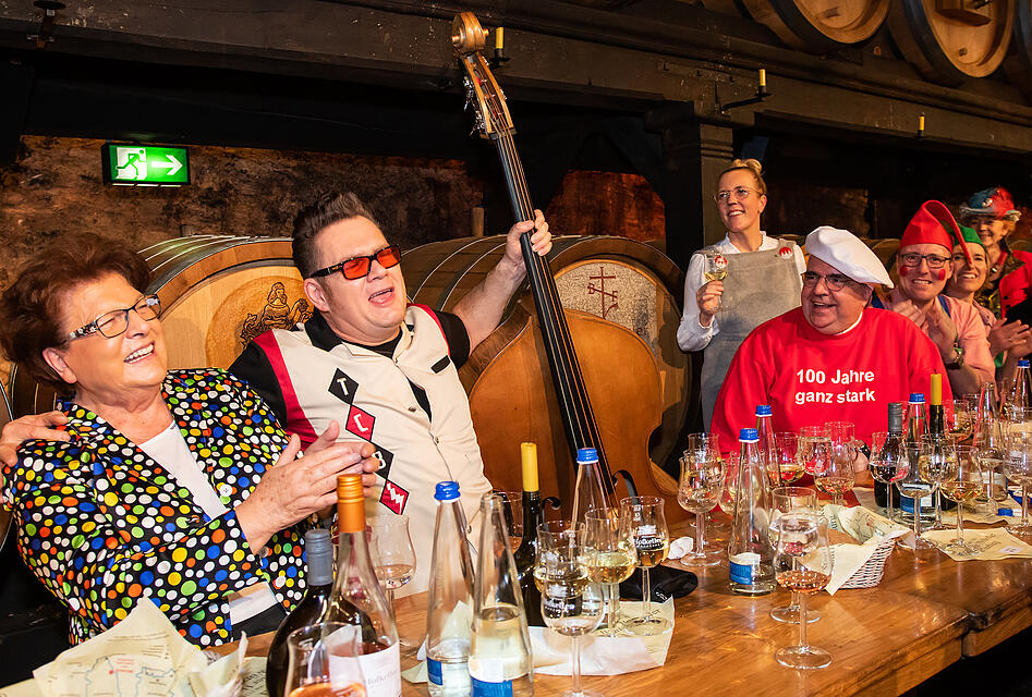 Närrische Weinprobe