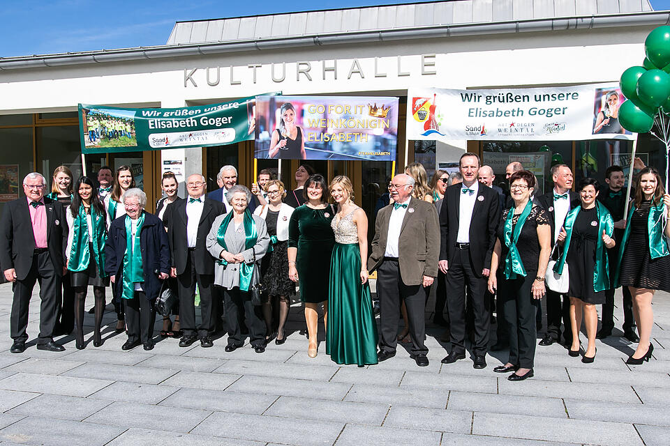 Wahl der fr&auml;nkischen Weink&ouml;nigin