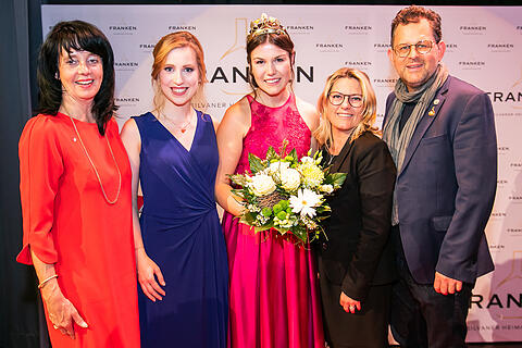 Wahl der fr&auml;nkischen Weink&ouml;nigin