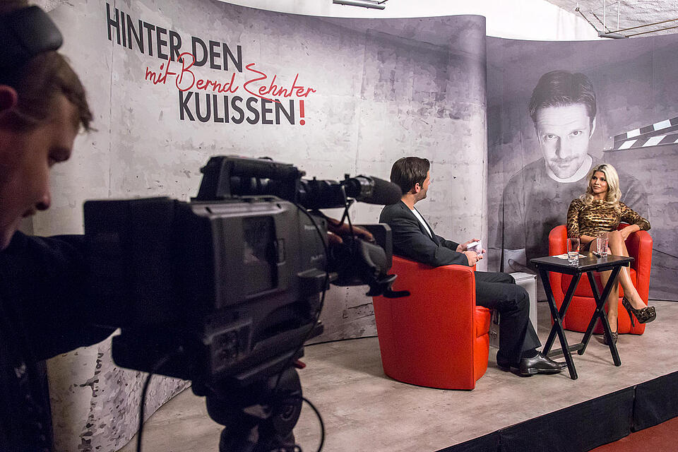 "Hinter den Kulissen" mit Micaela Schäfer