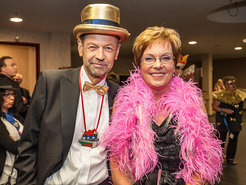 Fastnacht in Franken - Promis und Besucher