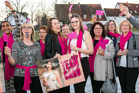 Wahl der fr&auml;nkischen Weink&ouml;nigin