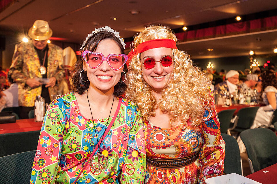 Fastnacht in Franken - Promis und Besucher