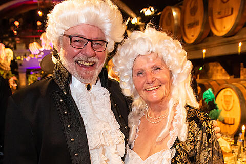 N&auml;rrische Weinprobe