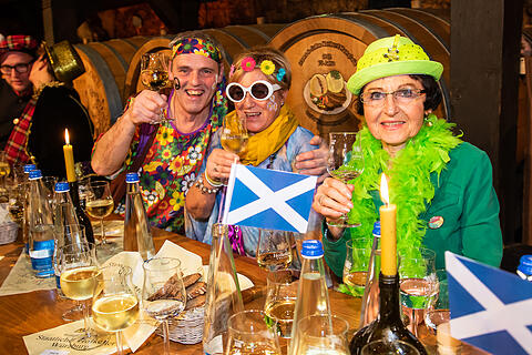 N&auml;rrische Weinprobe