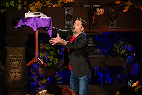 N&auml;rrische Weinprobe