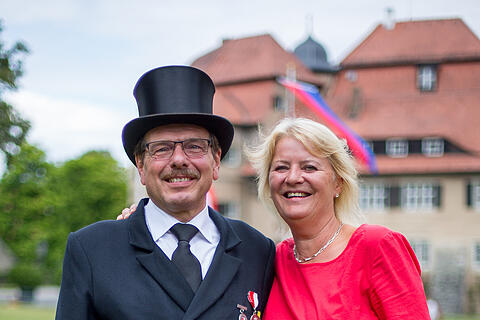 Heimf&uuml;hrung der Braut des F&uuml;rsten Castell-R&uuml;denhausen