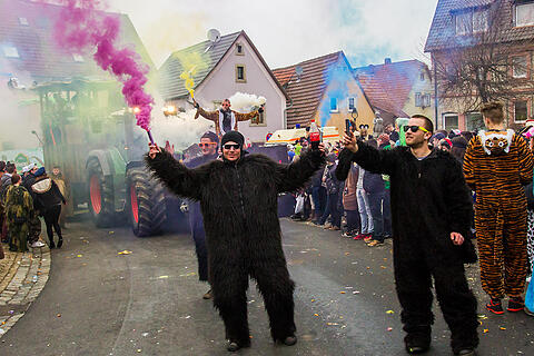 Faschingszug Kleinrinderfeld
