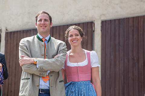 Heimf&uuml;hrung der Braut des F&uuml;rsten Castell-R&uuml;denhausen