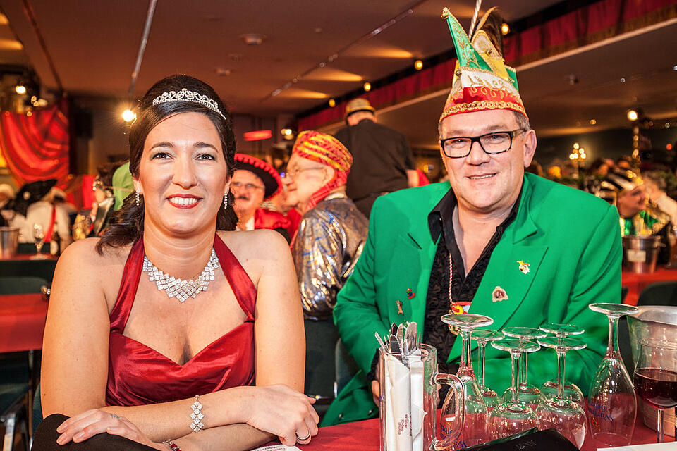 Fastnacht in Franken - Promis und Besucher