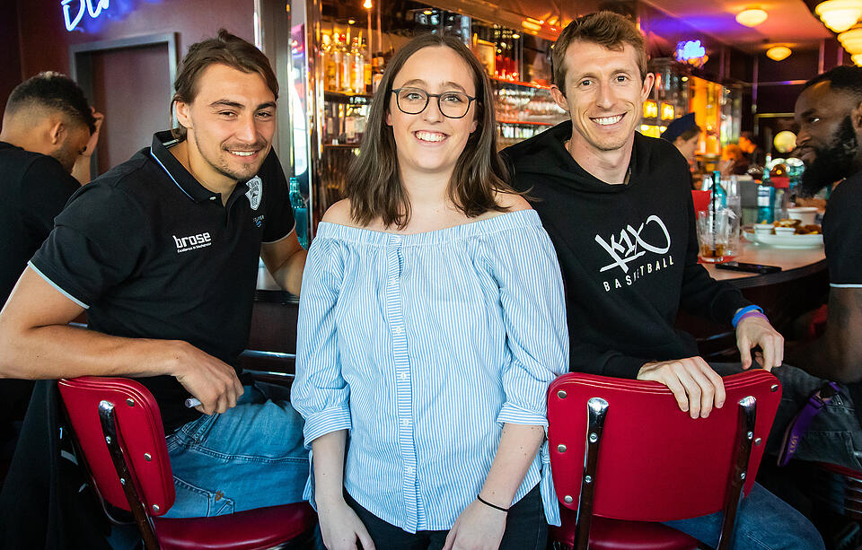 s.Oliver Würzburg Team Verabschiedung