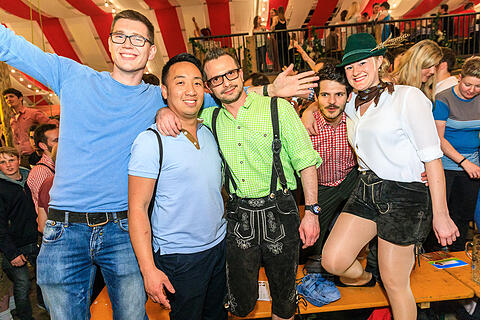 Fr&uuml;hjahrsvolksfest - Erwin und die Heckflossen