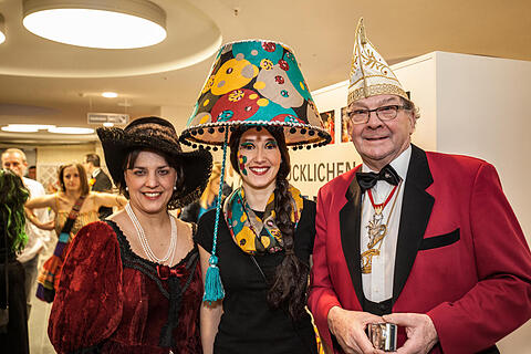 Fastnacht in Franken - Promis und Besucher
