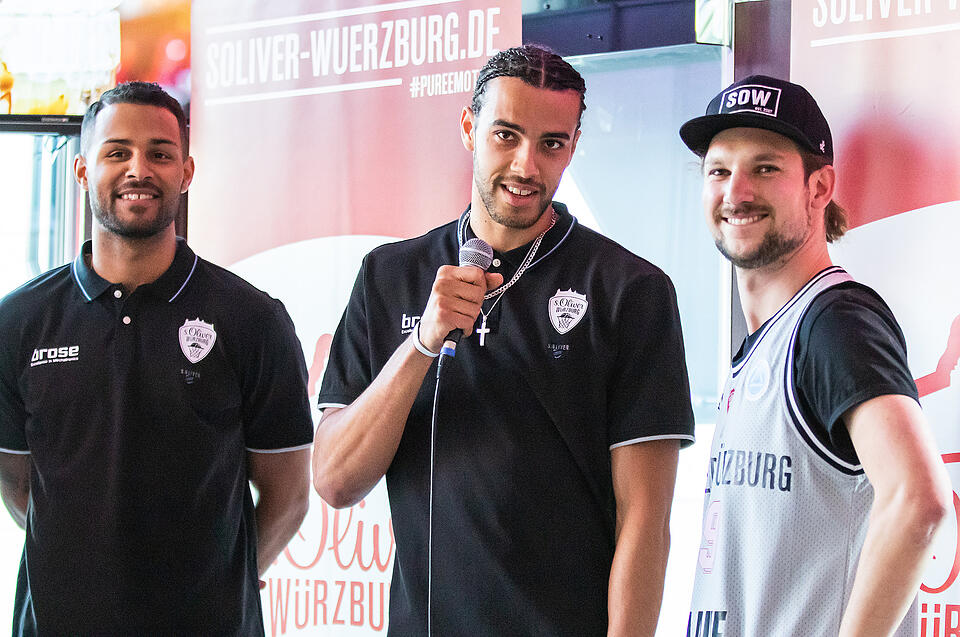 s.Oliver Würzburg Team Verabschiedung