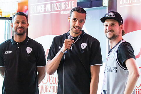 s.Oliver Würzburg Team Verabschiedung