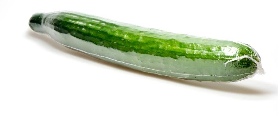 Gurke / Plastik