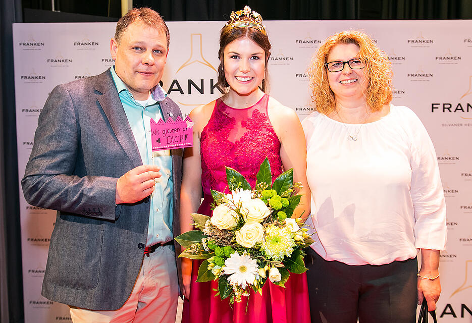 Wahl der fr&auml;nkischen Weink&ouml;nigin