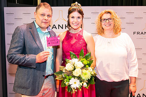 Wahl der fr&auml;nkischen Weink&ouml;nigin