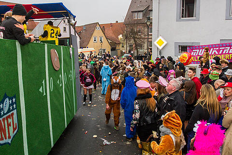 Faschingszug Kleinrinderfeld