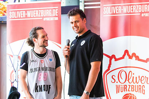 s.Oliver Würzburg Team Verabschiedung