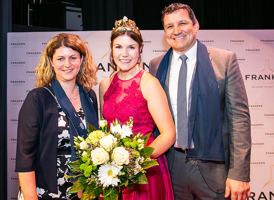 Wahl der fr&auml;nkischen Weink&ouml;nigin