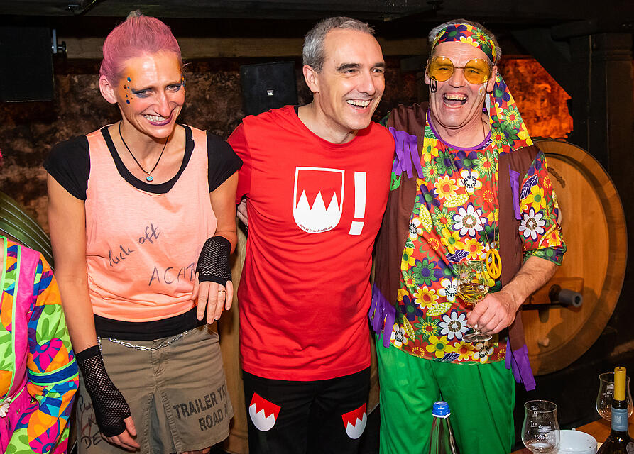 N&auml;rrische Weinprobe