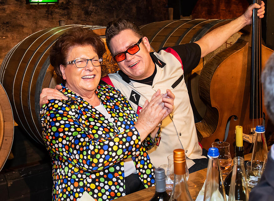 N&auml;rrische Weinprobe