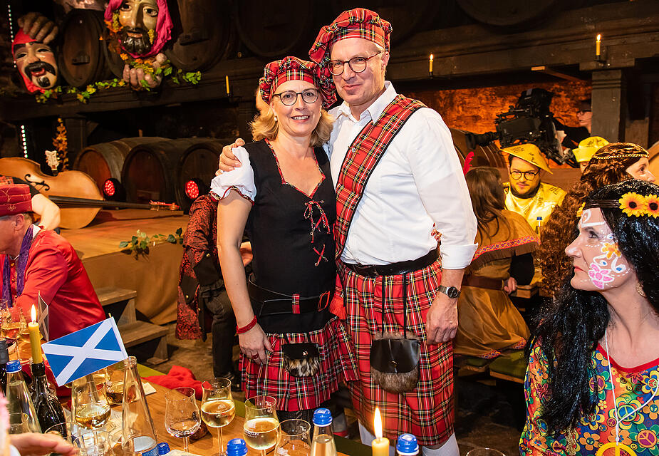 N&auml;rrische Weinprobe