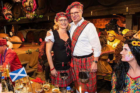 N&auml;rrische Weinprobe