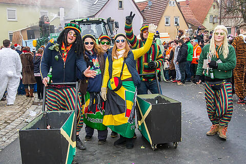Faschingszug Kleinrinderfeld