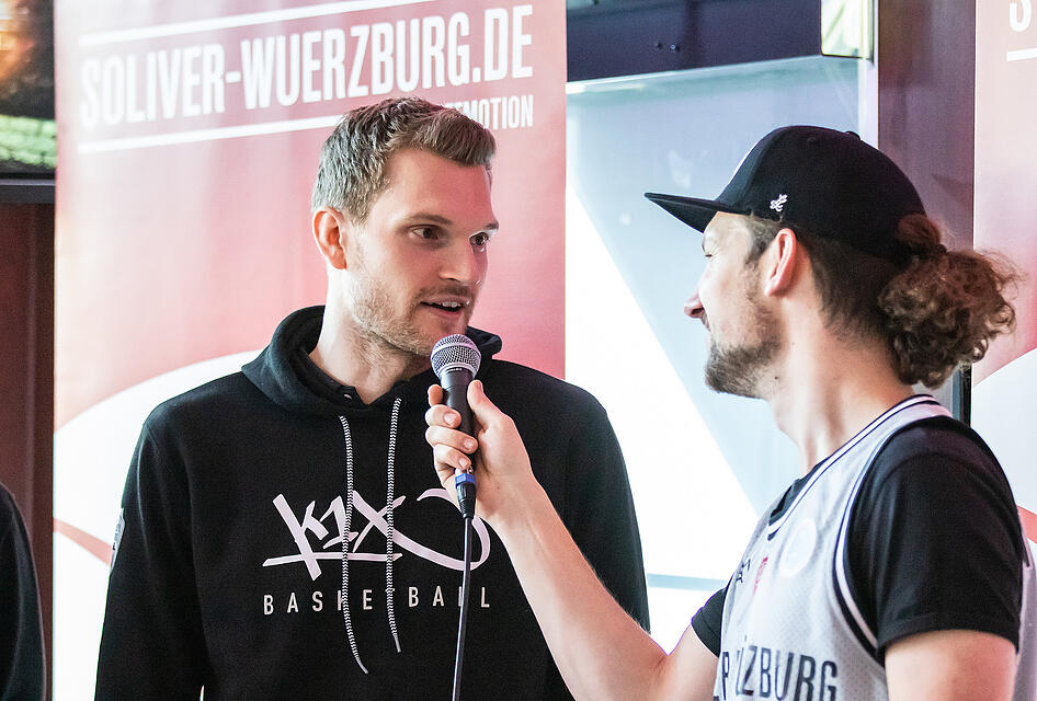 s.Oliver Würzburg Team Verabschiedung