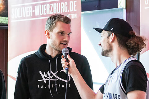 s.Oliver Würzburg Team Verabschiedung