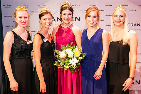 Wahl der fr&auml;nkischen Weink&ouml;nigin