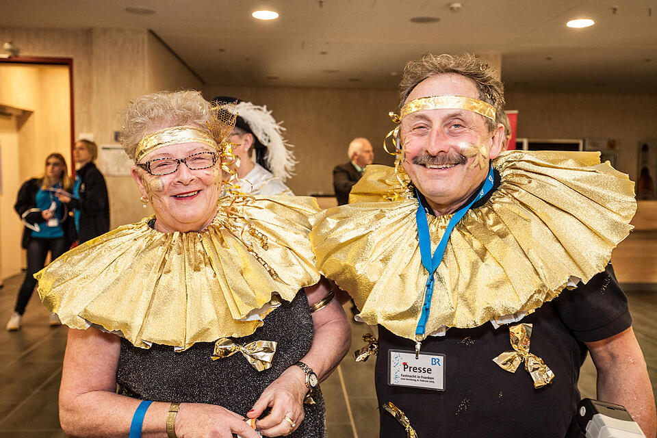 Fastnacht in Franken - Promis und Besucher