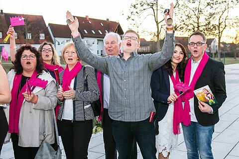 Wahl der fr&auml;nkischen Weink&ouml;nigin