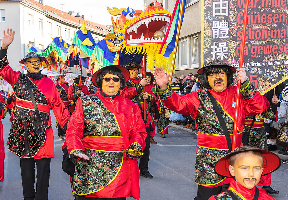 Faschingszug Heidingsfeld Teil 2