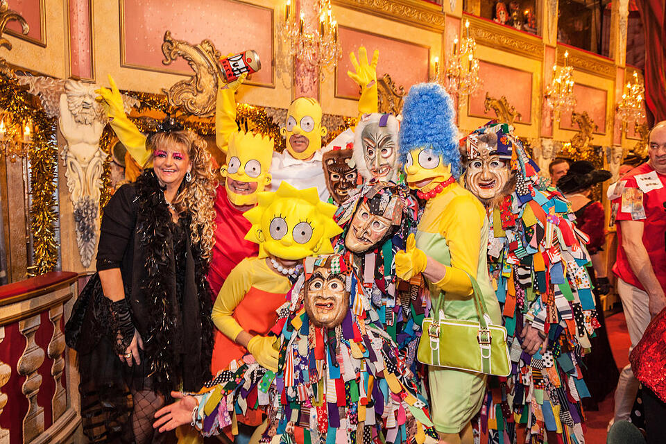 Fastnacht in Franken - Promis und Besucher