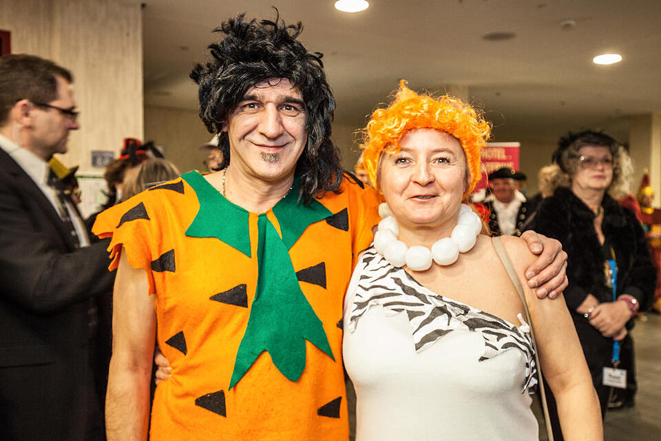 Fastnacht in Franken - Promis und Besucher